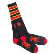 USC Trojans SC Interlock Tri-Stripes Socks